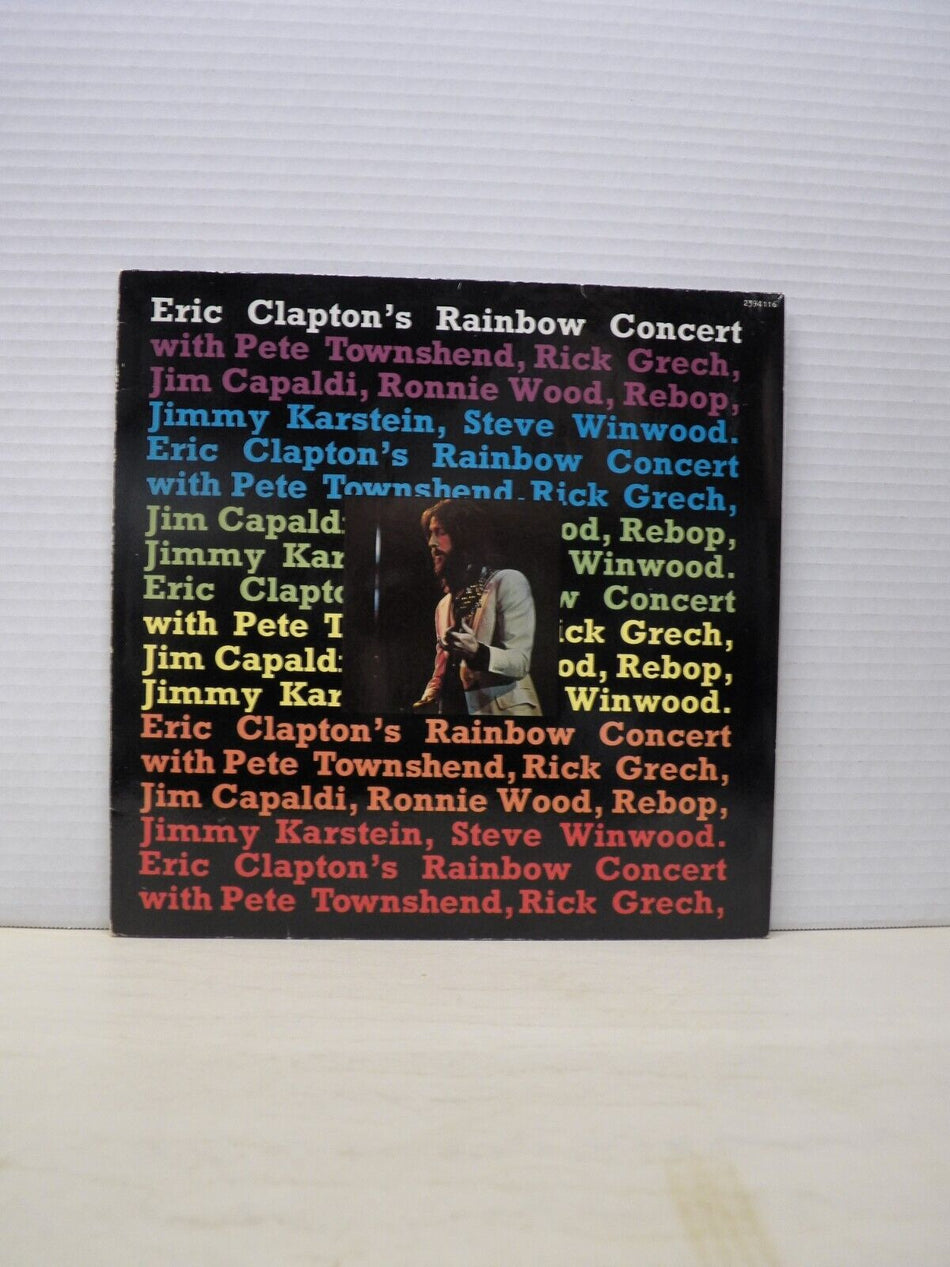 12" LP NM Eric Clapton Eric Clapton's Rainbow Concert RSO Reissue Germany Import