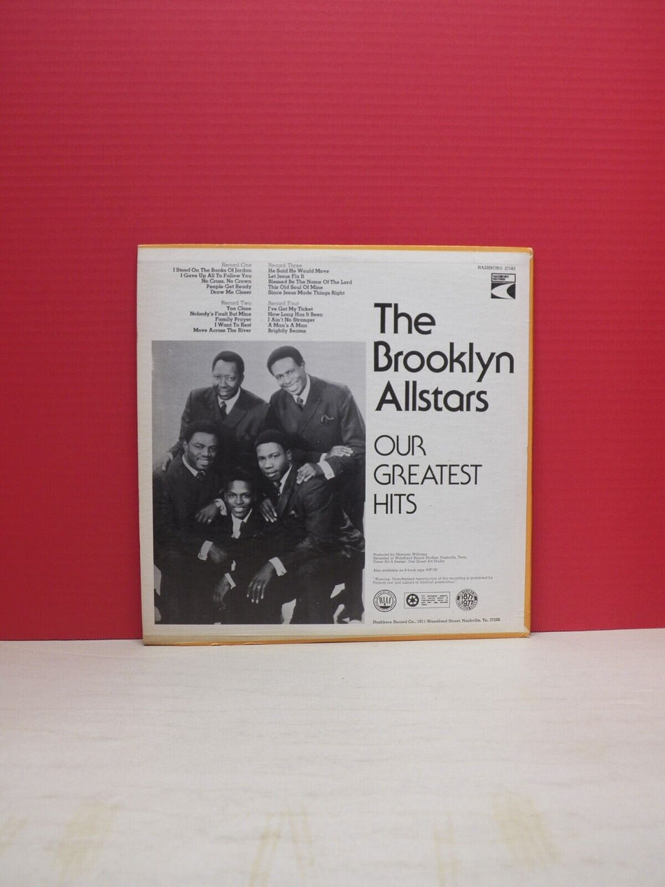 12" 2xLP VG++/EX The Brooklyn Allstars Our Greatest Hits 1976 Nashboro 27183