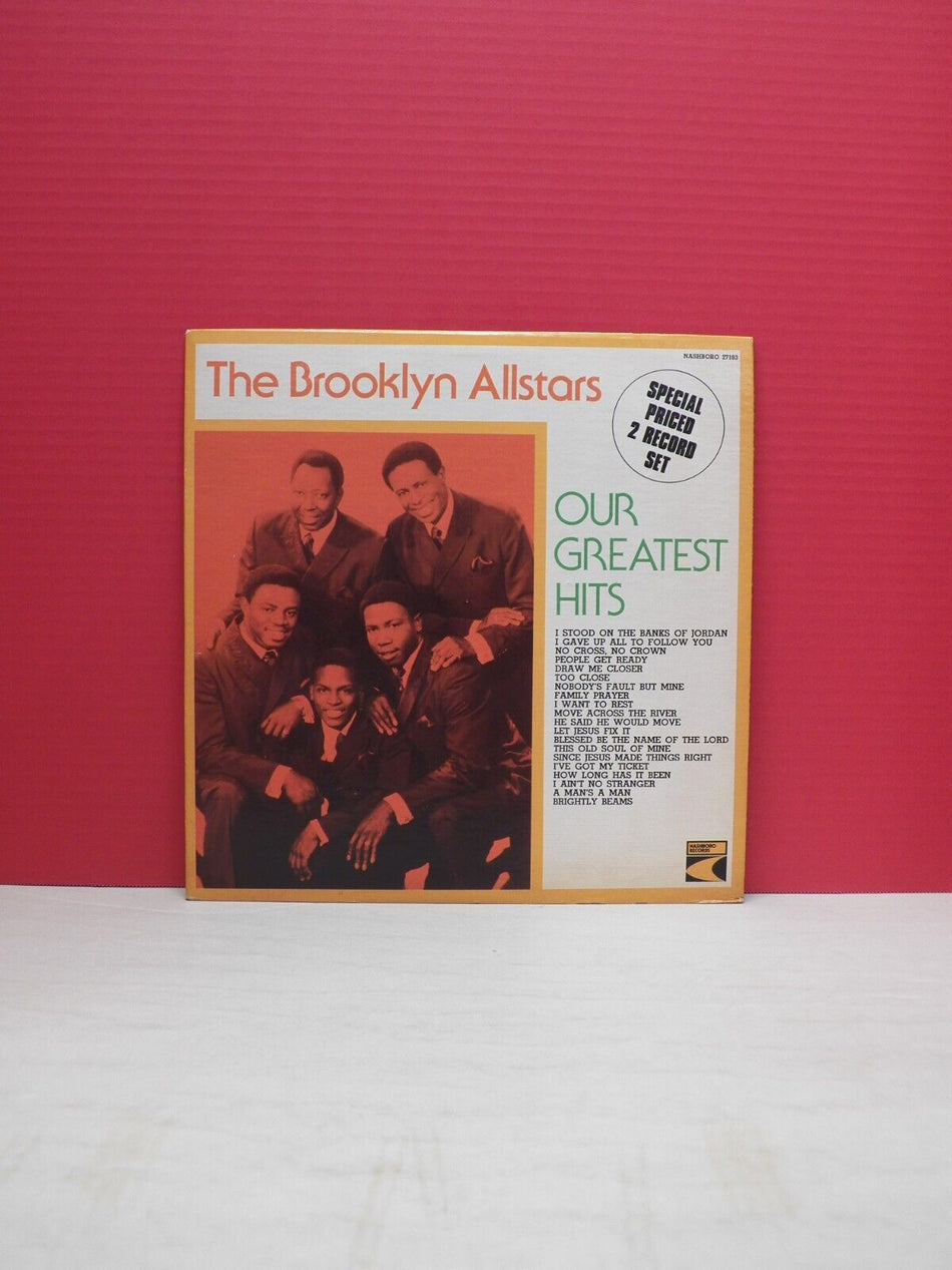 12" 2xLP VG++/EX The Brooklyn Allstars Our Greatest Hits 1976 Nashboro 27183