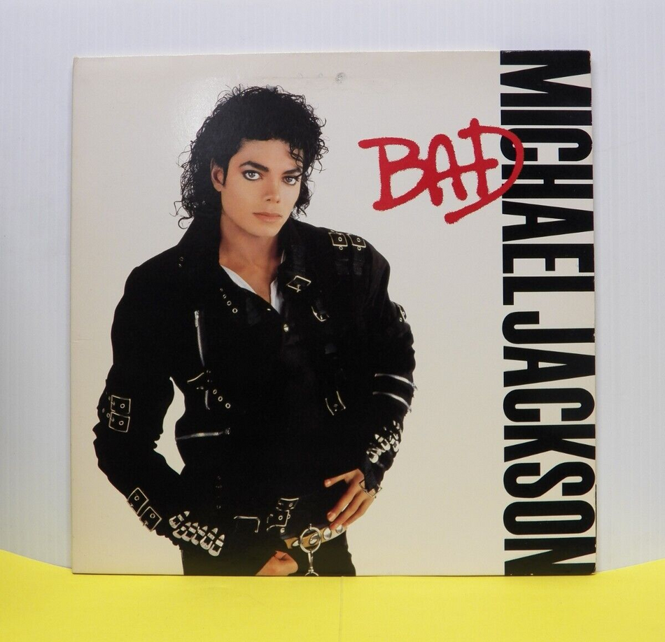 12" LP M- Michael Jackson Bad 1987 Epic OE 40600