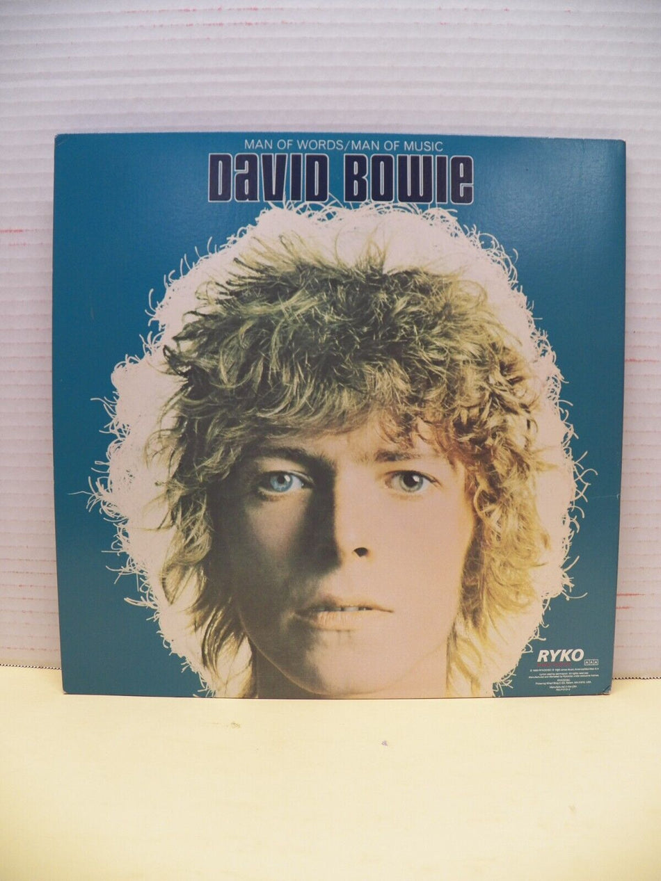 12" 2xLP NM- David Bowie Space Oddity 1990 Ltd Ed Reissue Remastered Clear Vinyl