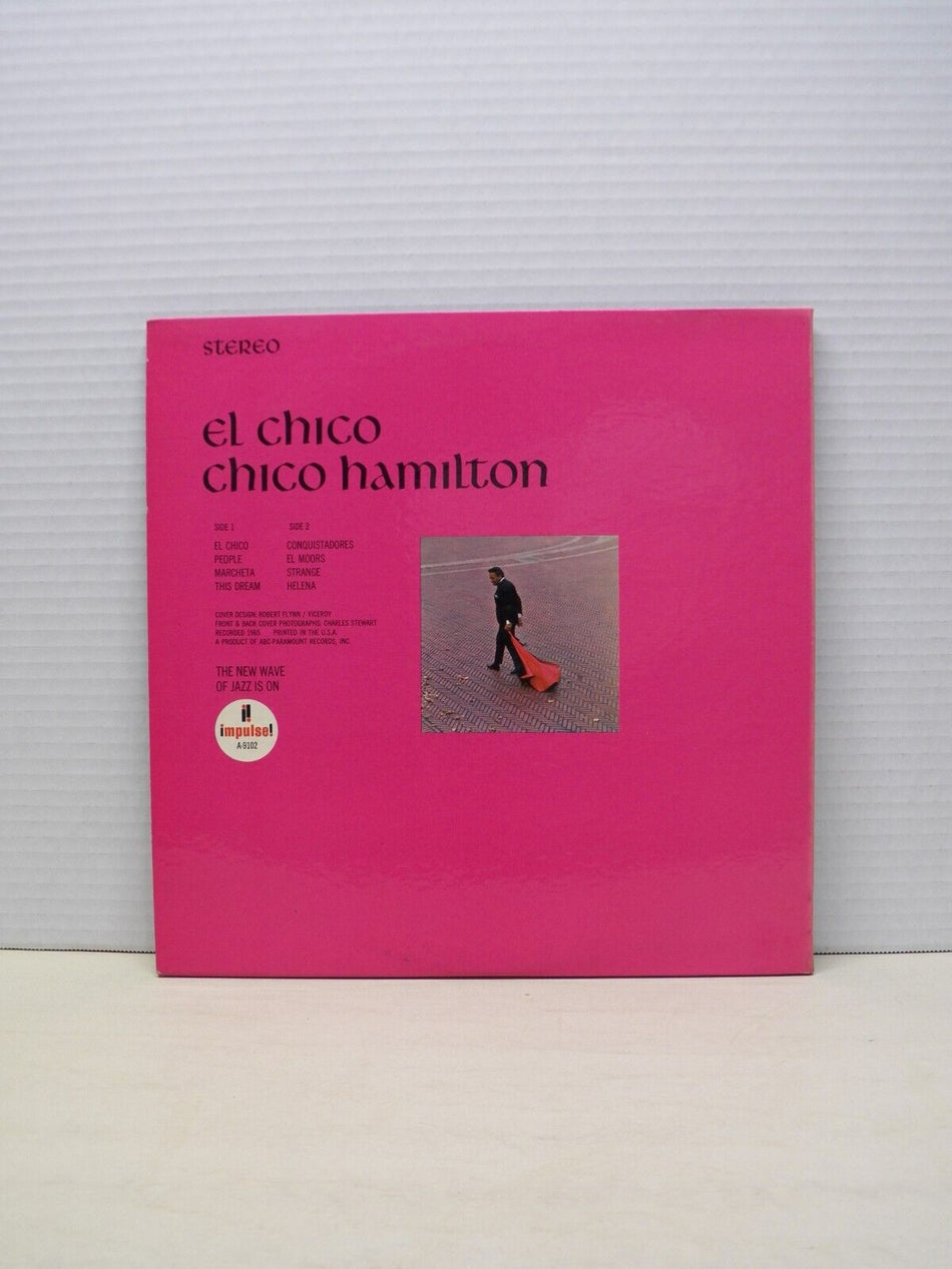 12" LP NM Chico Hamilton El Chico 1965 Impulse! Stereo Promo AS-9102