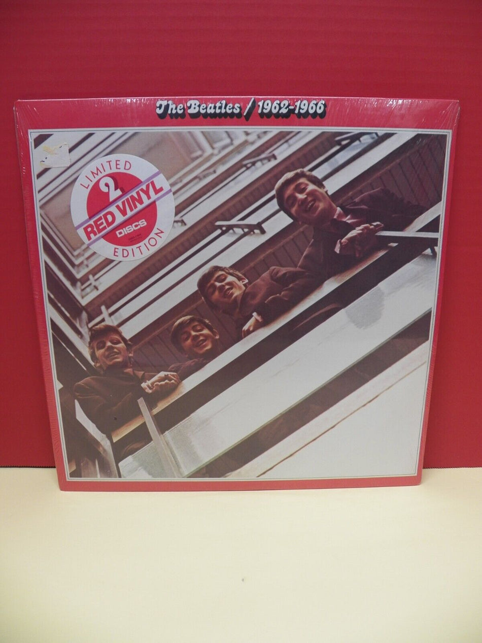 Sealed 12" 2xLP The Beatles 1962-1966 1978 Capitol Reissue Ltd Ed Red Vinyl