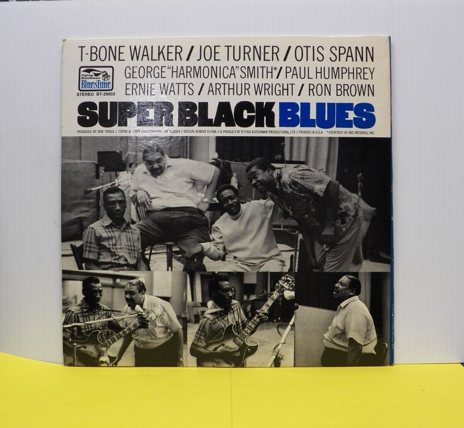 12" LP VG++/EX T-Bone Walker/Joe Turner/Otis Spann Super Black Blues 1969