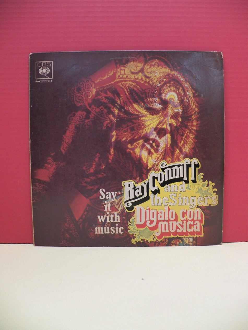 12" LP VG+ Ray Conniff & The Singers Digalo Con Musica 1973 CBS Colombia Import