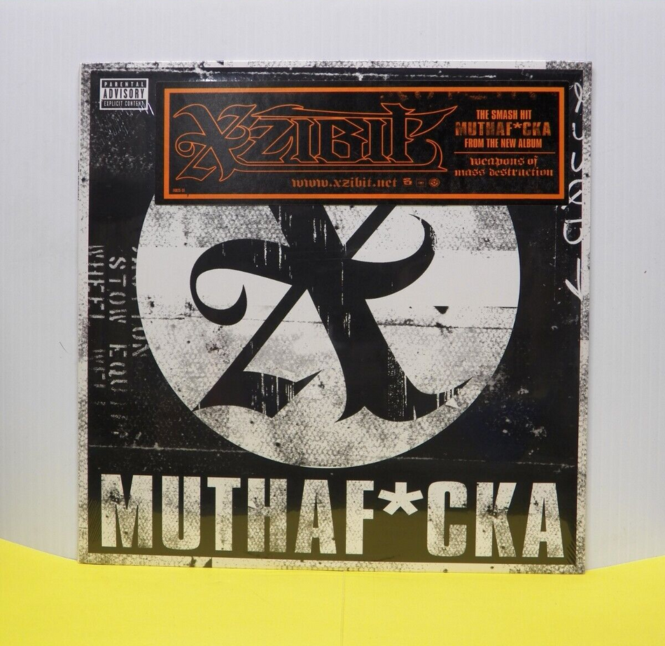 Sealed 12" Single Xzibit Muthaf*cka 2004 Sony Urban Music Parental Advisory