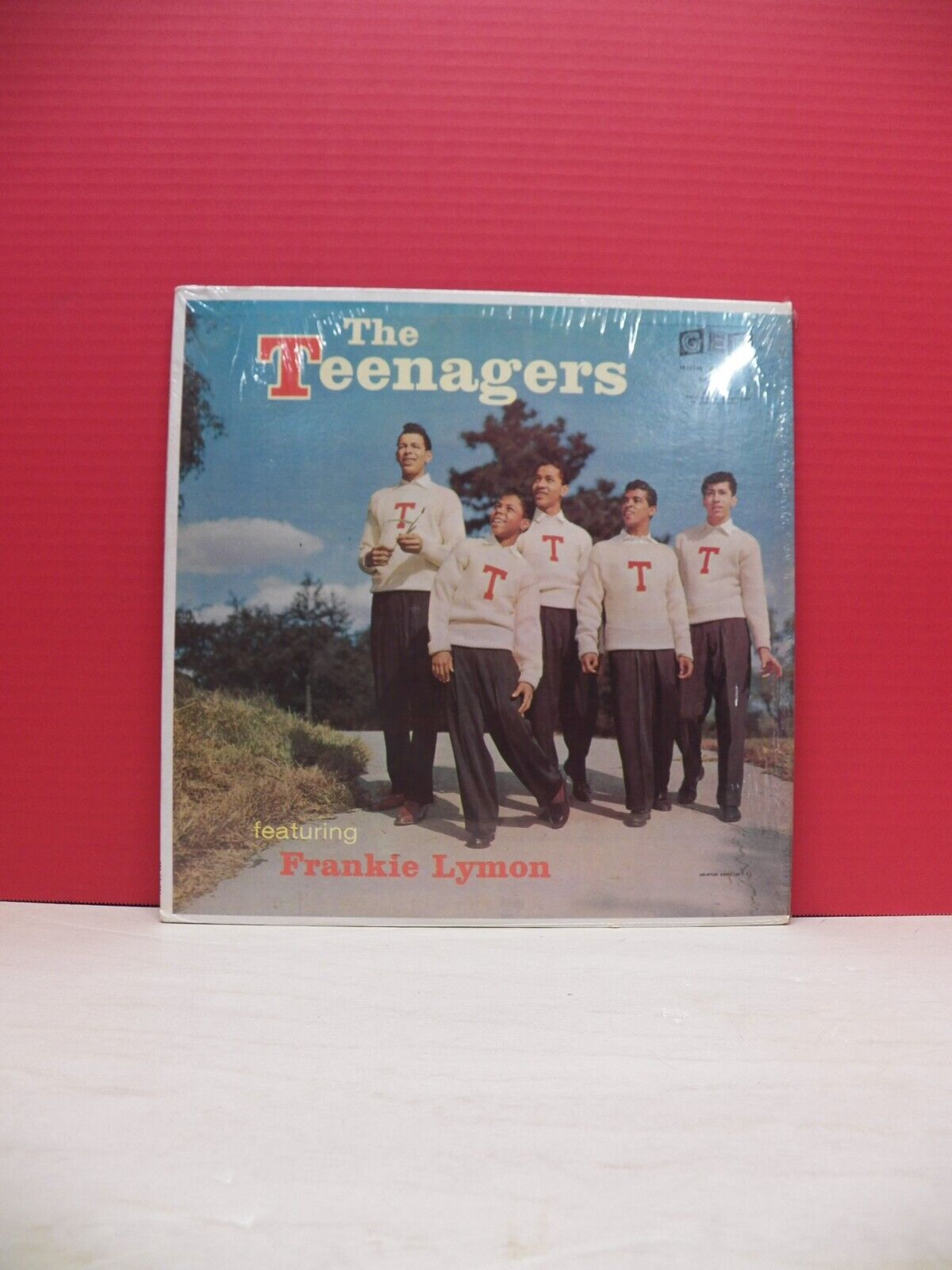 12" LP EX The Teenagers Featuring Frankie Lymon 1973 Gee Reissue Stereo GLP 701