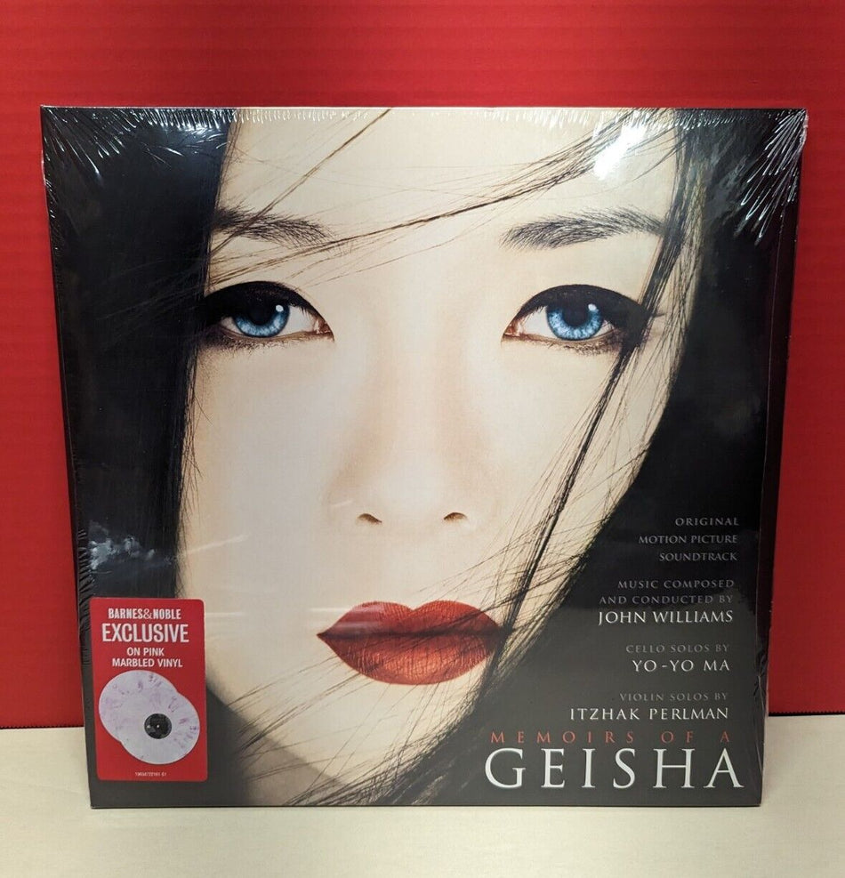 Sealed 12" 2xLP John Williams Memoirs Of A Geisha (Soundtrack) 2022 Reissue Pink