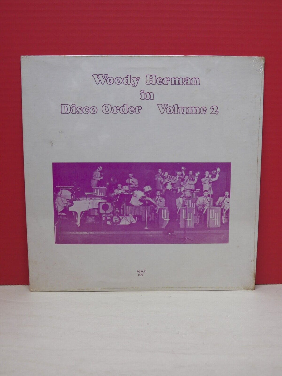 Sealed 12" LP Woody Herman In Disco Order Volume 2 Ajax AJAX-109