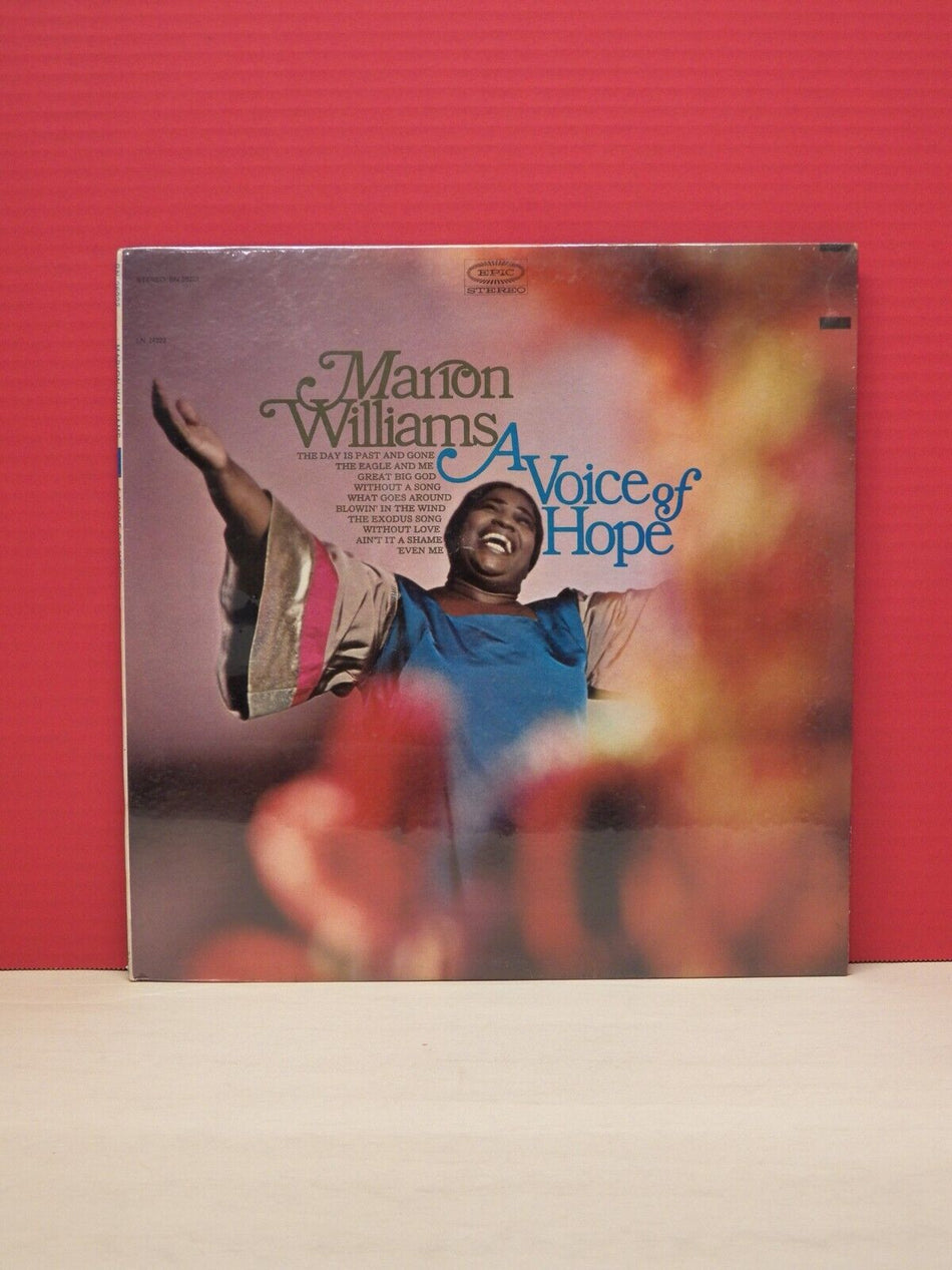 Sealed 12" LP Marion Williams A Voice Of Hope 1966 Epic Stereo Promo BN 26223