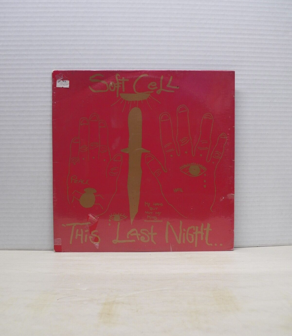 Sealed 12" LP Soft Cell This Last Night...In Sodom 1984 Sire Records 9 25096-1