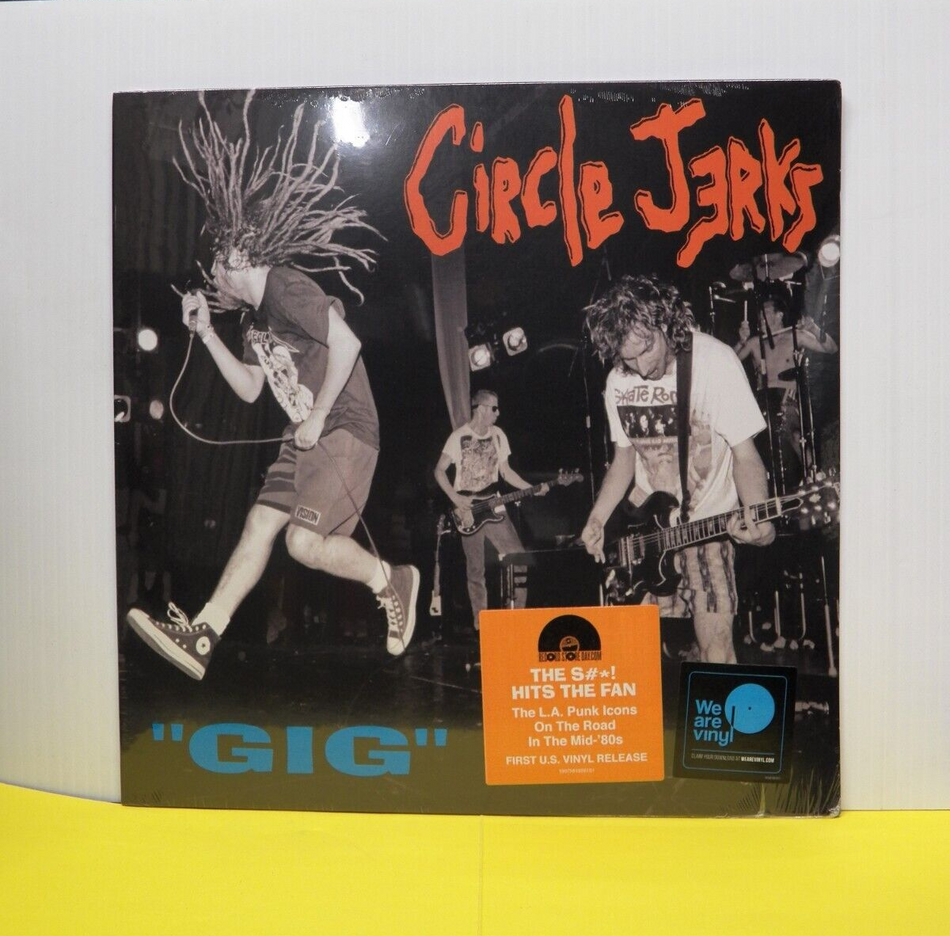 Sealed 12" LP Circle Jerks Gig 2018 Relativity RSD Reissue Limited Edition