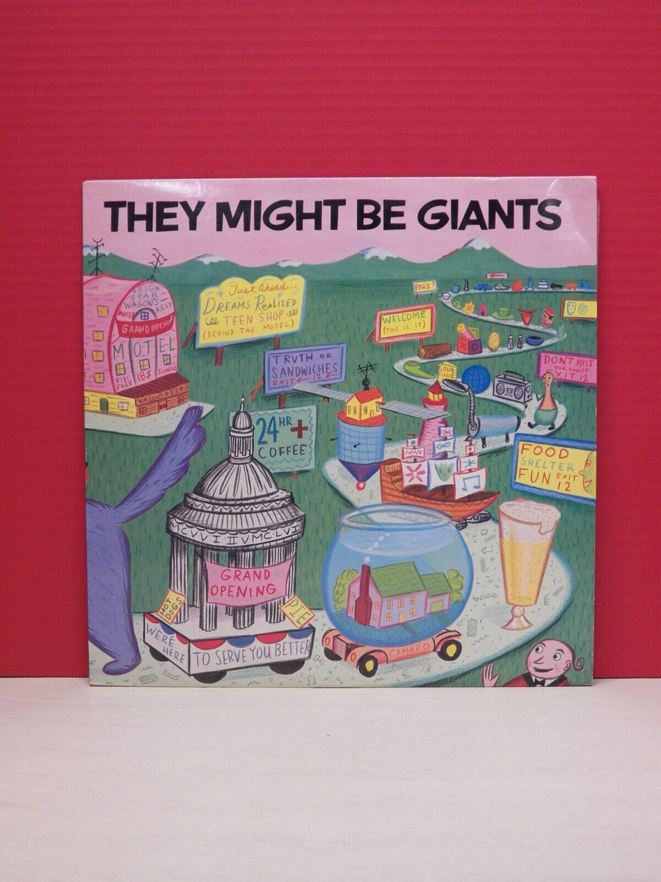 12" LP NM They Might Be Giants They Might Be Giants 1987 Bar/None A-HAON 002