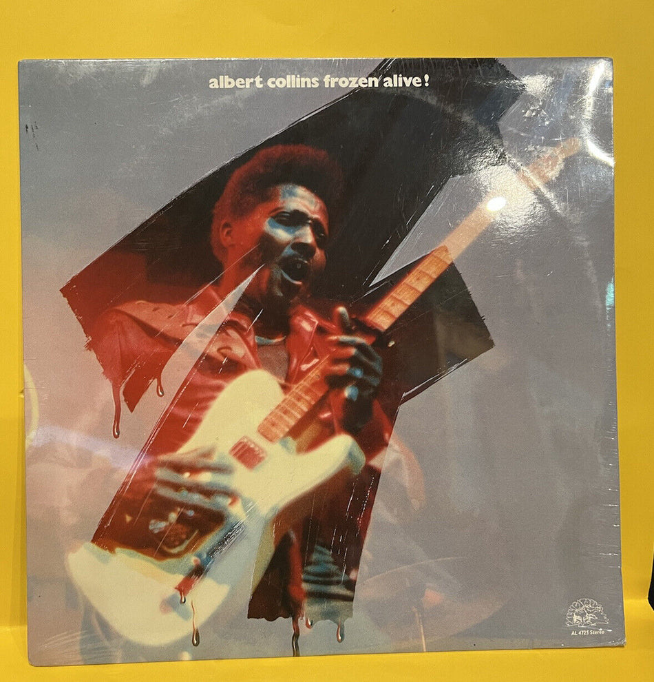 Rare Sealed Vinyl Record Albert Collins Frozen Alive AL 4725 1981 Original Blues