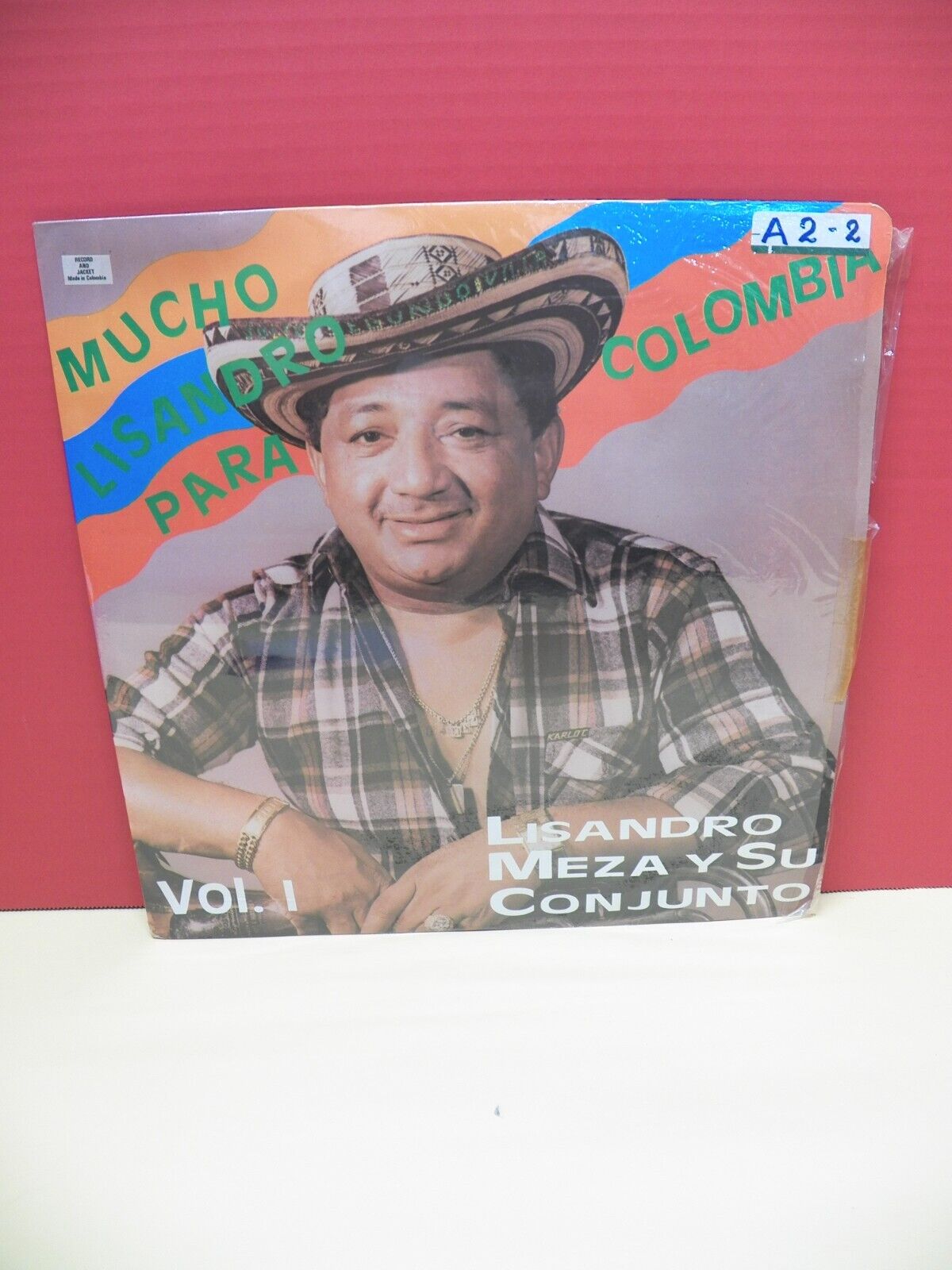 12" LP EX Lisandro Meza Y Su Conjunto Mucho Lisandro Para Colombia Vol. 1 Import