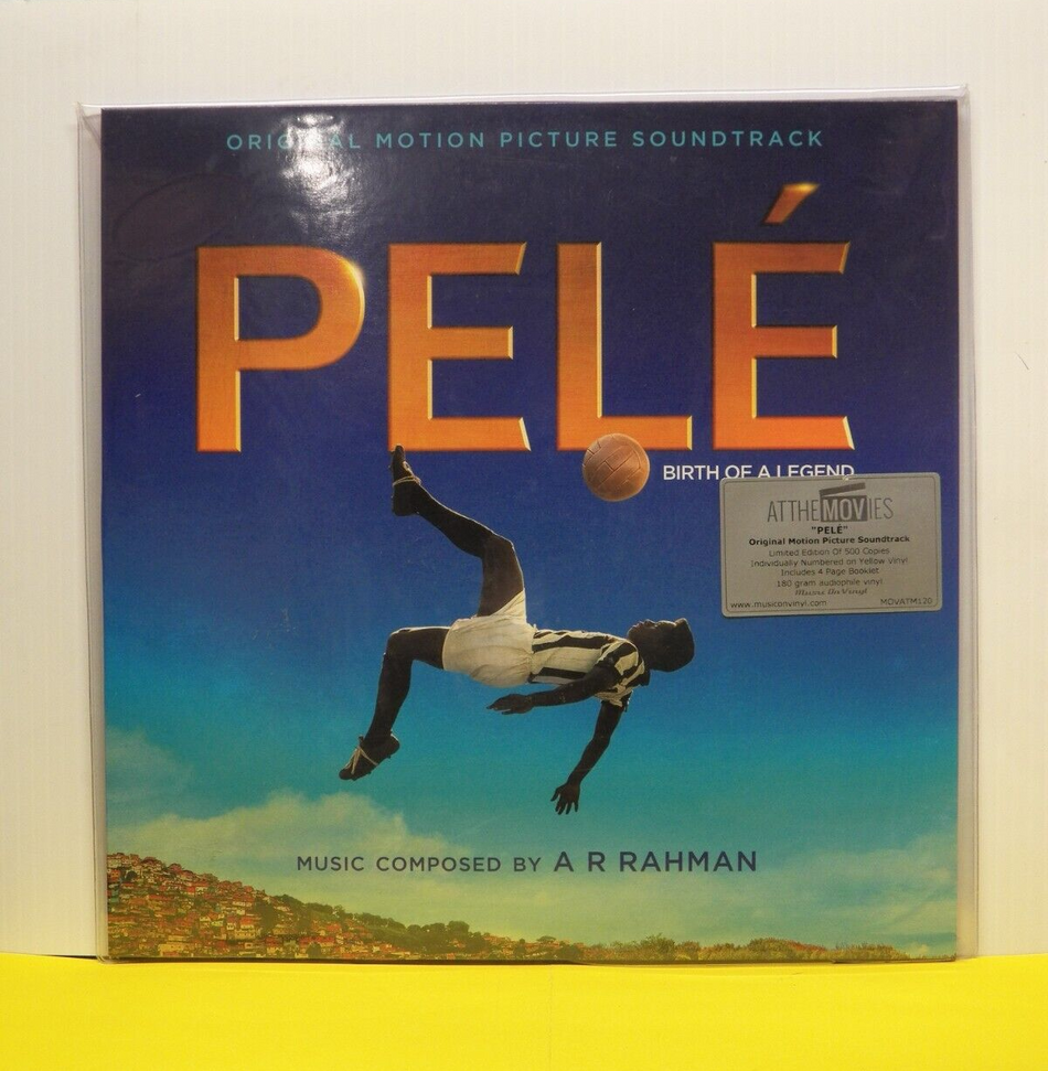 12" LP A.R. Rahman Pele: Birth Of A Legend 2016 Ltd  Ed 180G Numbered Colored