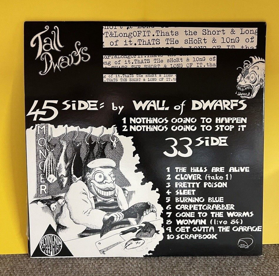 VG+ Rare LP with Inserts Tall Dwarfs 1985 That's The Short & Long of It Original