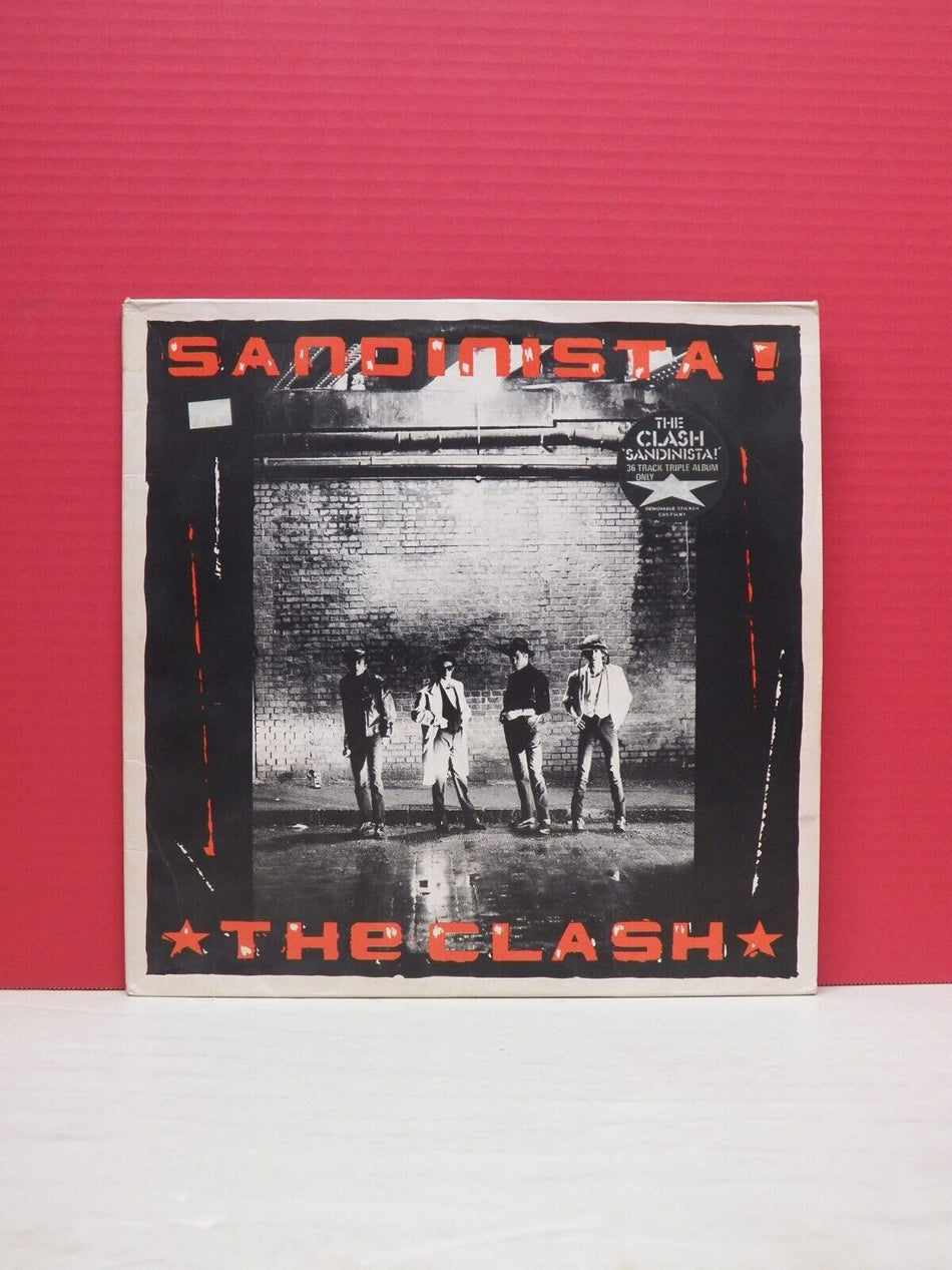 12" 3xLP VG++/EX The Clash Sandinista! 1980 CBS UK Import FSLN 1/E3X 37037