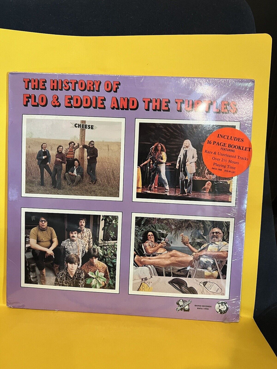 Rare Sealed Vinyl Record LP The History of Flo & Eddie and the Turtles RNTA 1998