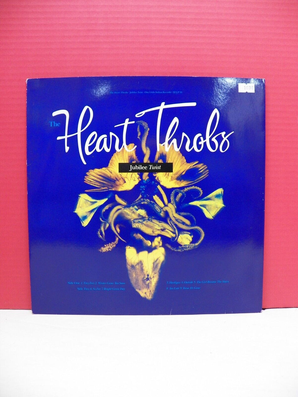 12" LP VG+ The Heart Throbs Jubilee Twist 1992 One Little Indian Import TP LP 33