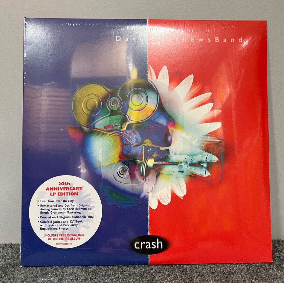 Sealed LP Dave Matthews Band Crash 20Th Anniversary Edition 180 Gram Audiophile