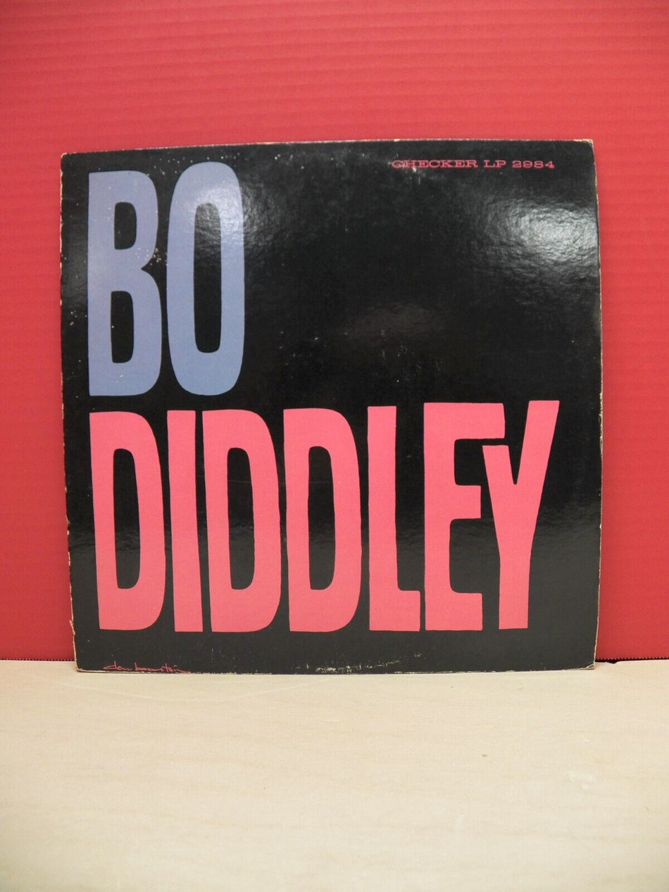 12" LP VG++/EX Bo Diddley Bo Diddley 1962 Checker Mono Black Labels LP 2984