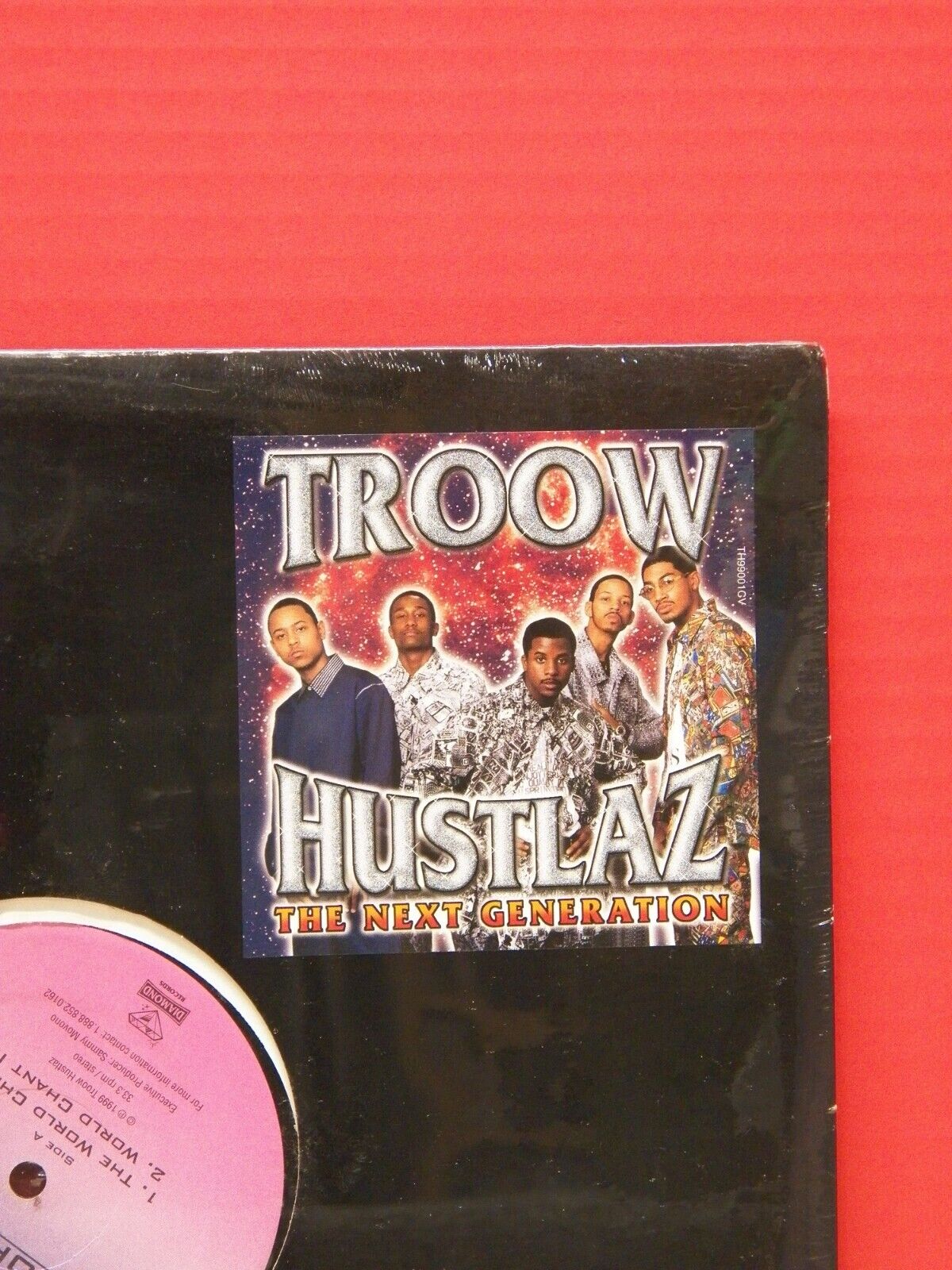 Sealed 12" EP Troow Hustlaz The World Chico 1999 Diamond Records TH99001CV