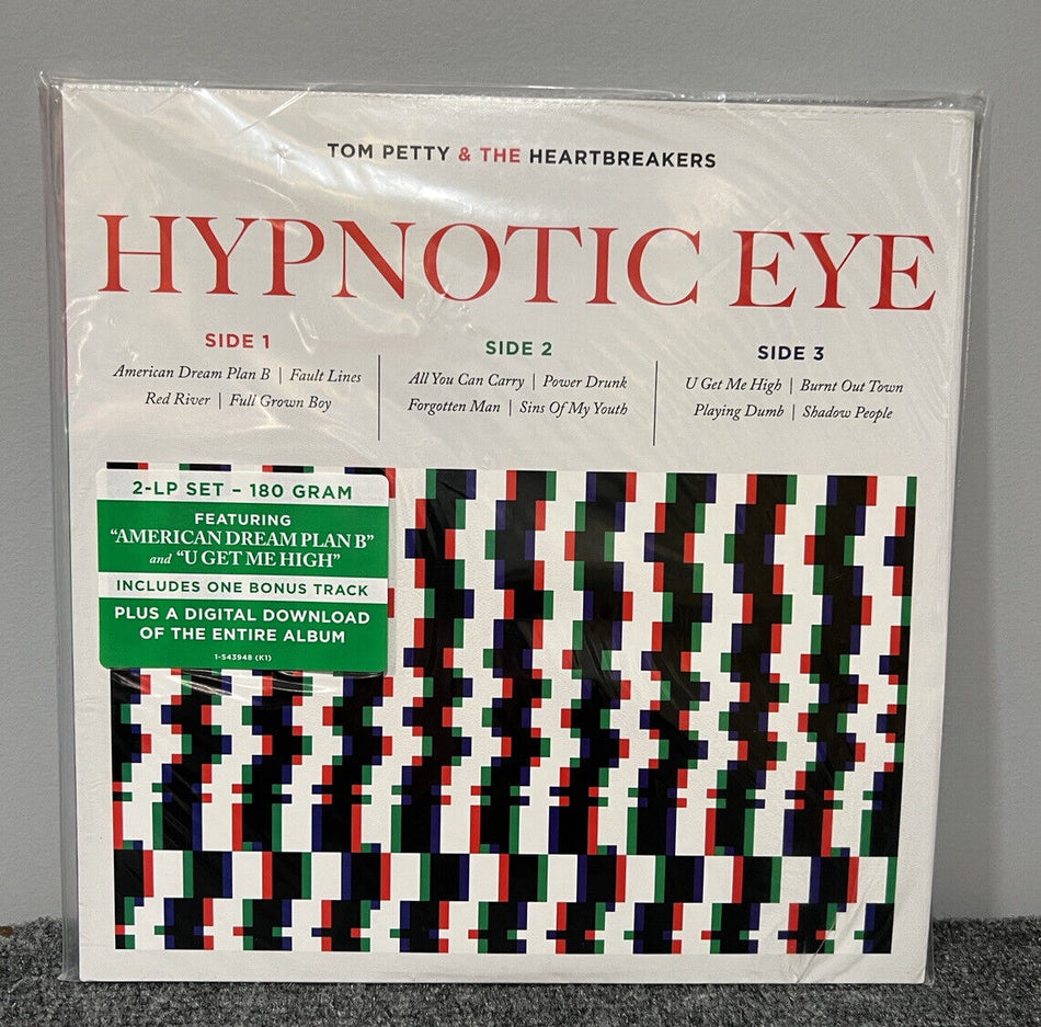 Sealed LP Tom Petty  & Heartbreakers Hypnotic Eye 1st Press 2014 2-LP 180 Gram