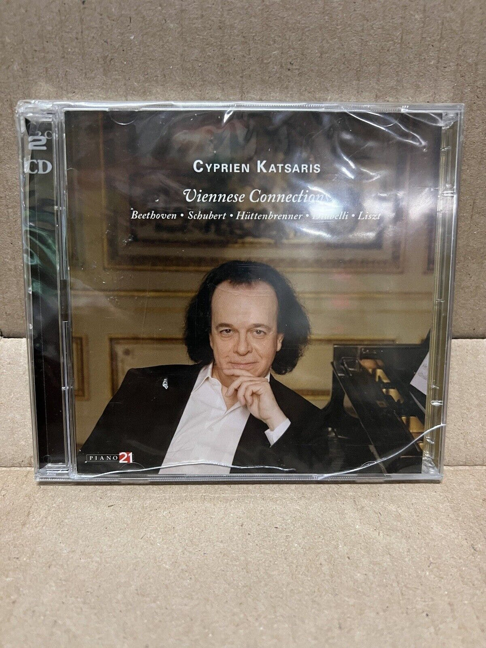 Sealed 2xCD Set Cyprien Katsaris Viennese Connections 2010 Piano 21 Import