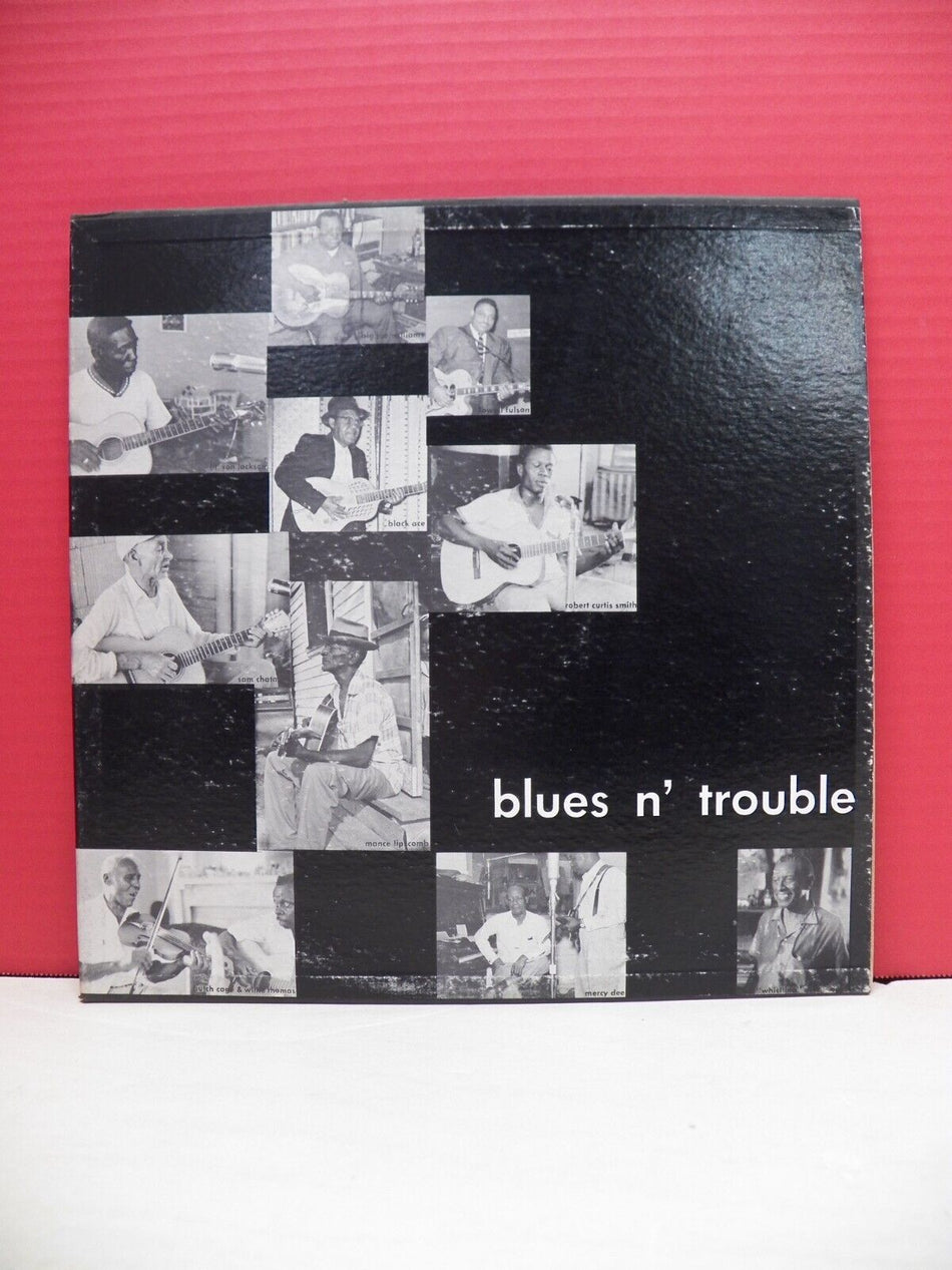 12" LP VG++/EX Various Artists Blues N' Trouble 1961 Arhoolie Mono FS101