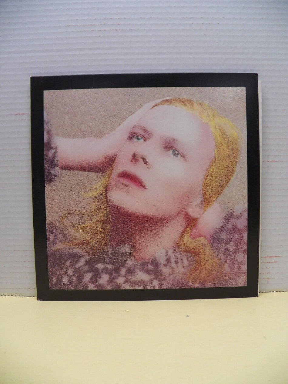 12" 2xLP NM- David Bowie Hunky Dory 1990 Ryko Analogue Reissue Clear Vinyl