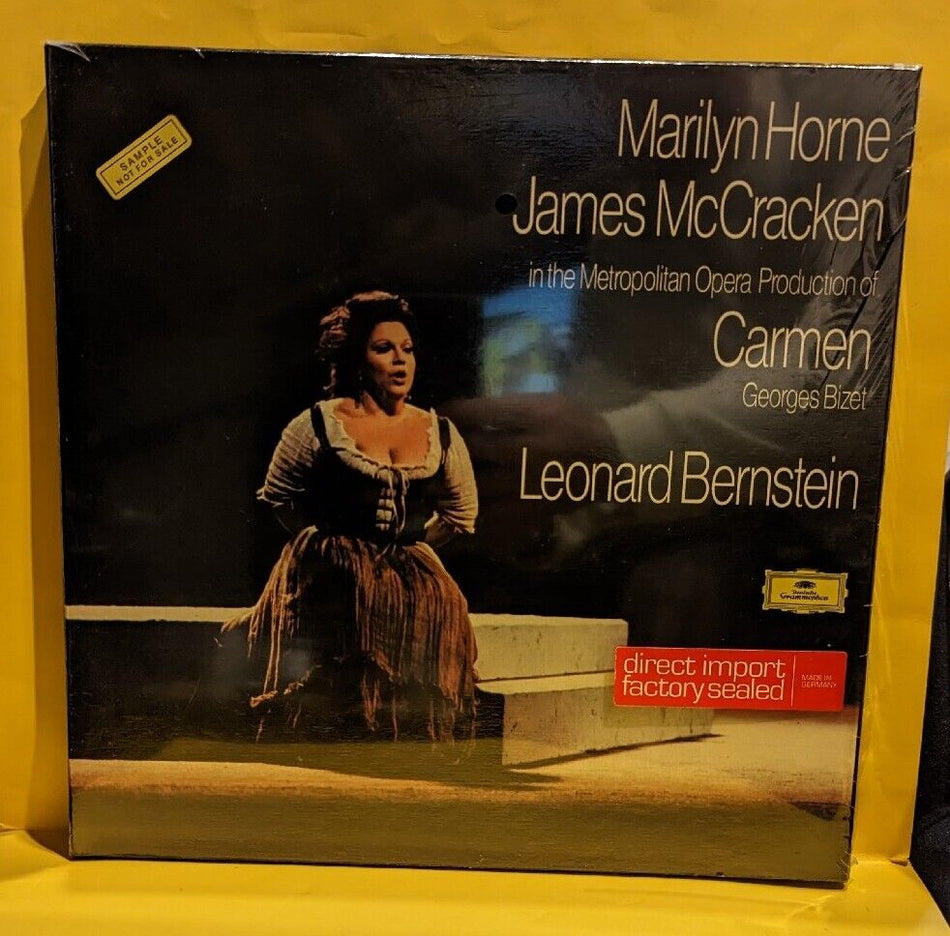 Sealed 3LP BIZET Carmen  LEONARD BERNSTEIN Horne McCracken MET Opera DG 2709 043