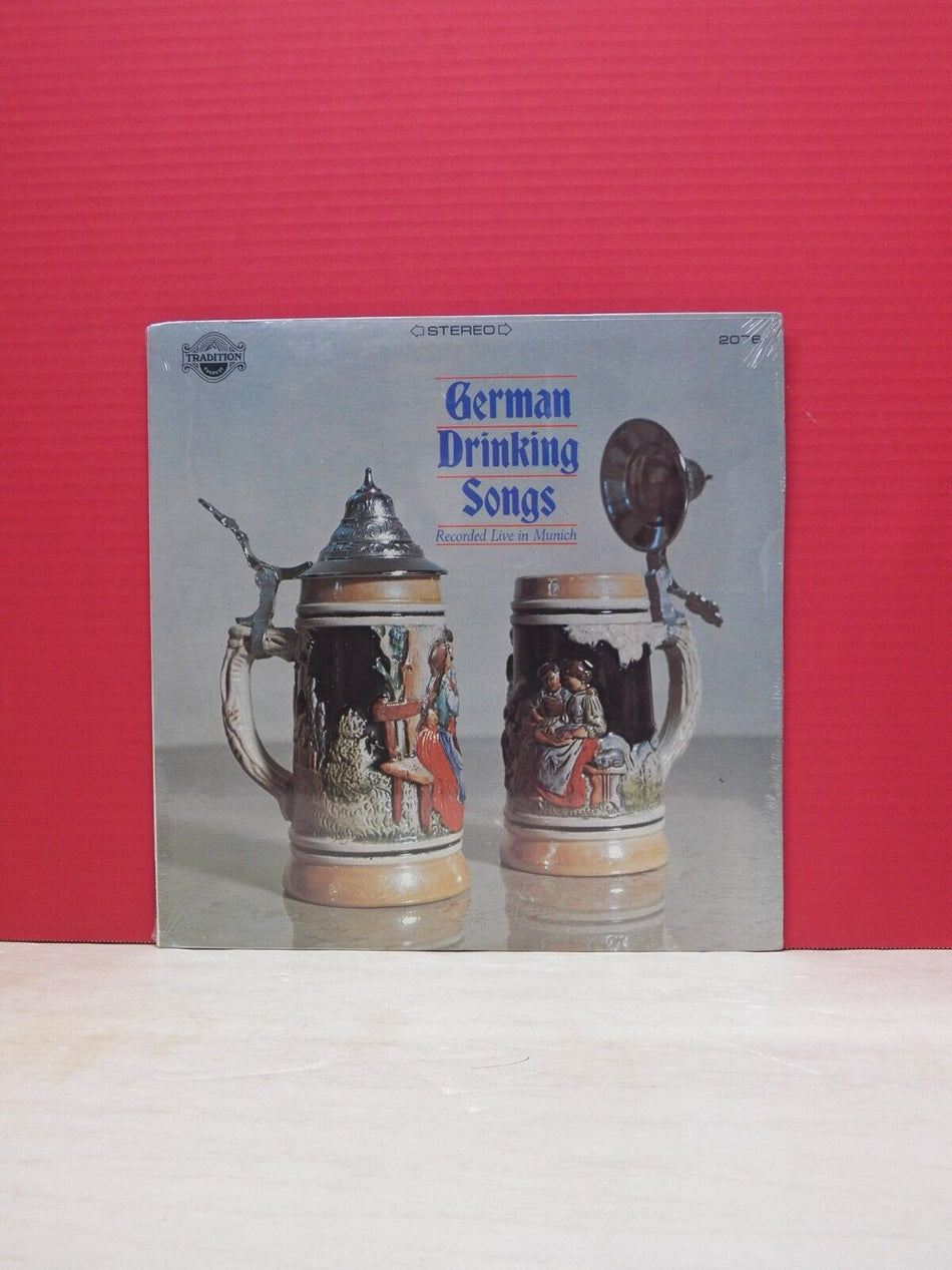 Sealed 12" LP Various Artists German Drinking Songs Tradition Everest Stereo