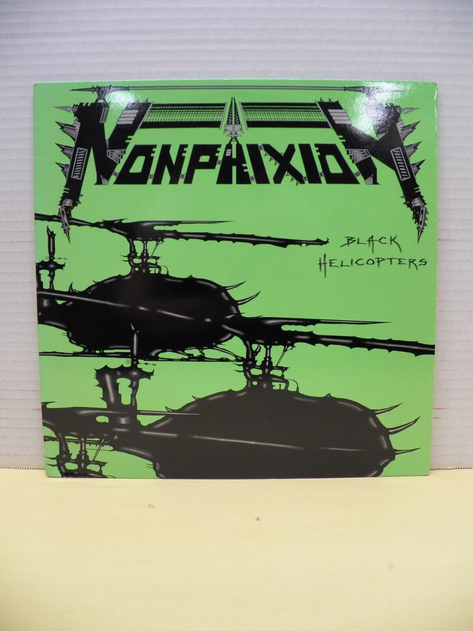 12" Single EX Non Phixion Black Helicopters 2000 Matador OLE-387-1