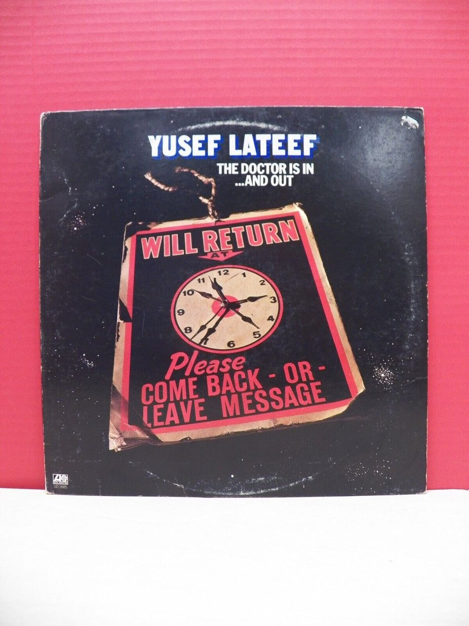 12" LP EX Yusef Lateef The Doctor Is In...And Out 1977 Atlantic Reissue SD 1685