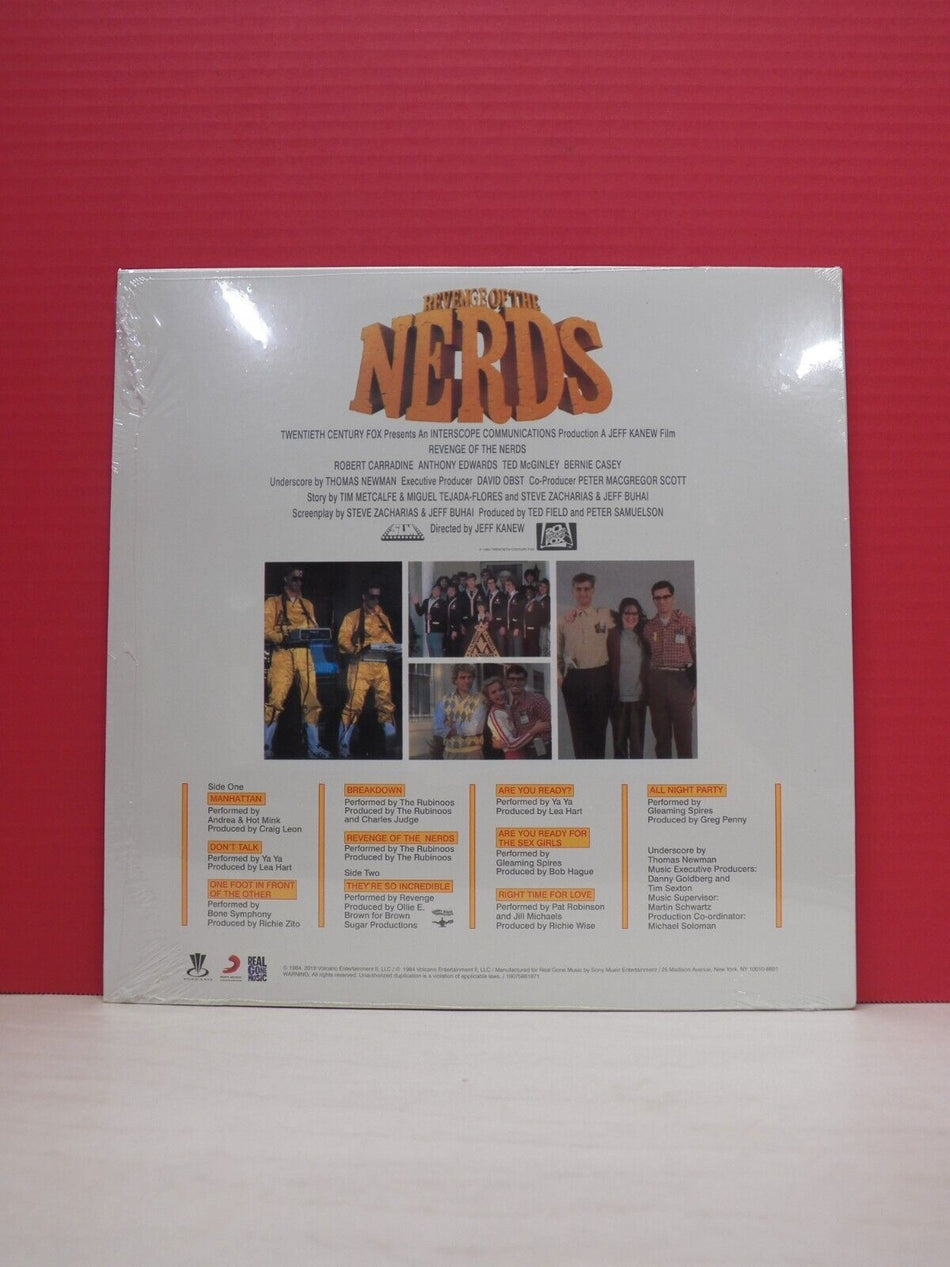 12" LP Revenge Of The Nerds (Soundtrack) 2019 Real Gone Reissue Ltd Ed Brown