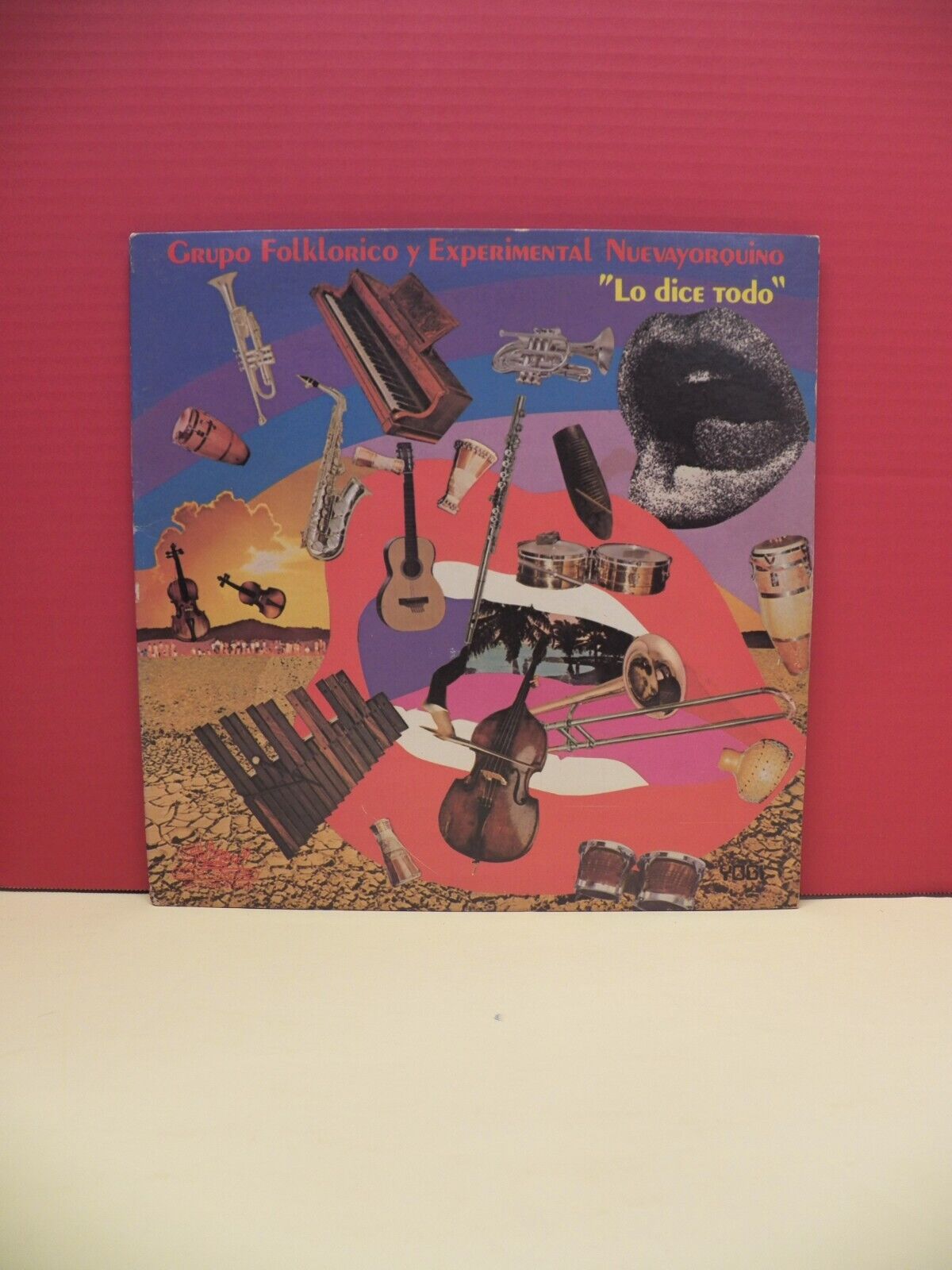 12"LP EX Grupo Folklorico Y Experimental Nuevayorquino Lo Dice Todo 1976 Salsoul