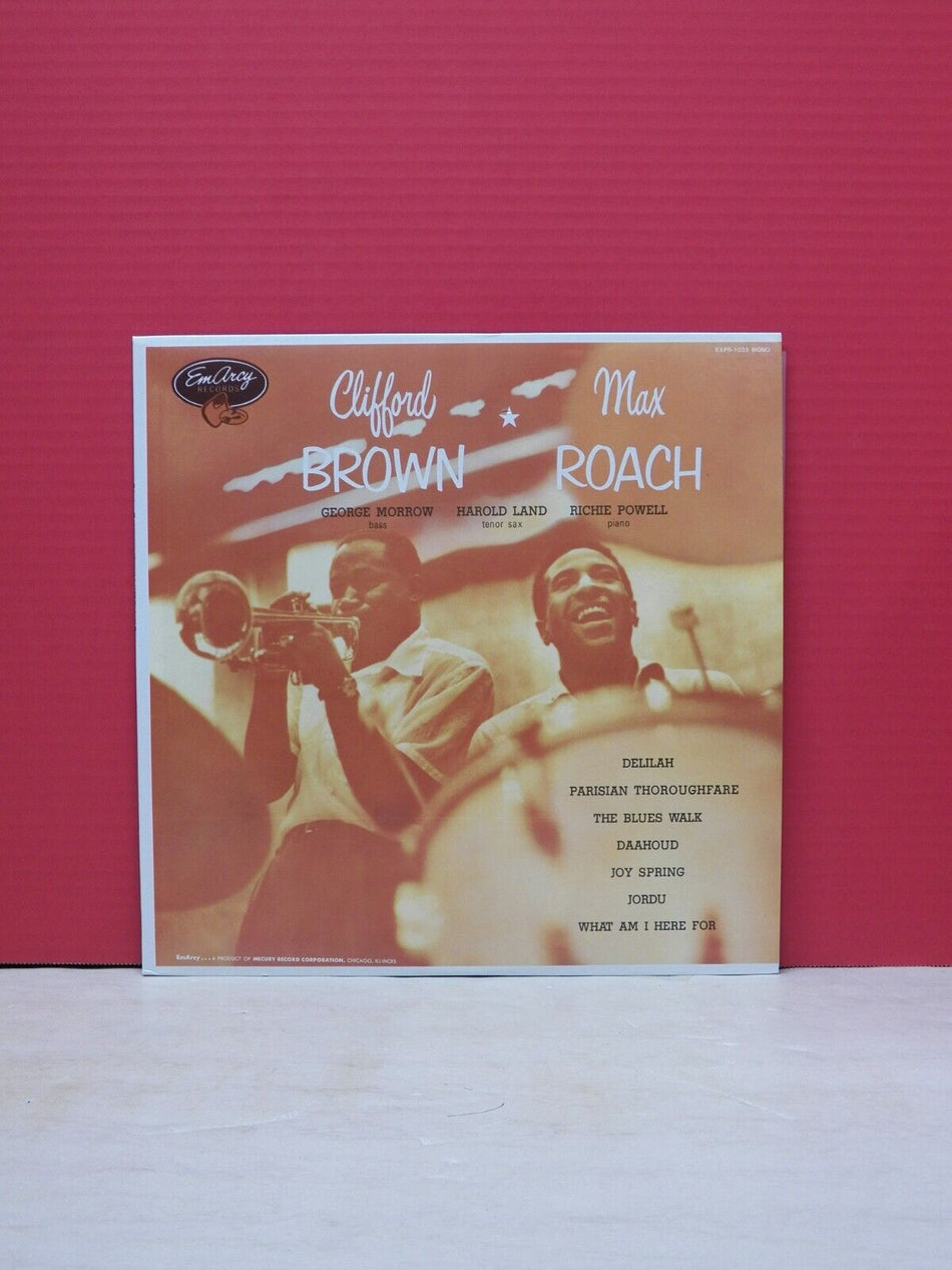 12" LP M- Clifford Brown And Max Roach 1982 EmArcy Japan Import Reissue Mono