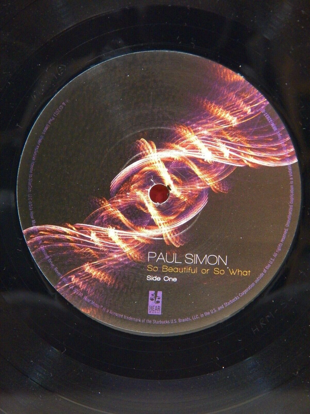 12" LP EX Paul Simon So Beautiful Or So What 2011 Hear Music HRM-32837-01