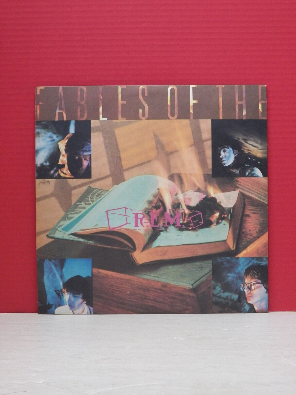 12" LP EX R.E.M. Fables Of The Reconstruction 1985 I.R.S. Promo Silver Labels