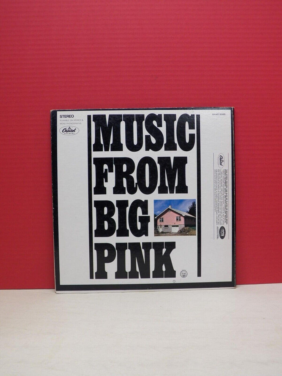 12" LP NM- The Band Music From Big Pink 1978 Capitol Reissue SKAO 2955