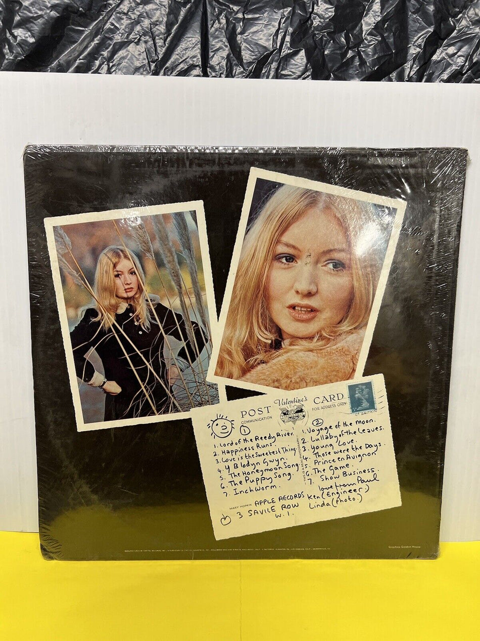 New Sealed 12" Vinyl Record LP Mary Hopkin Post Card 1969 Apple Records Rare