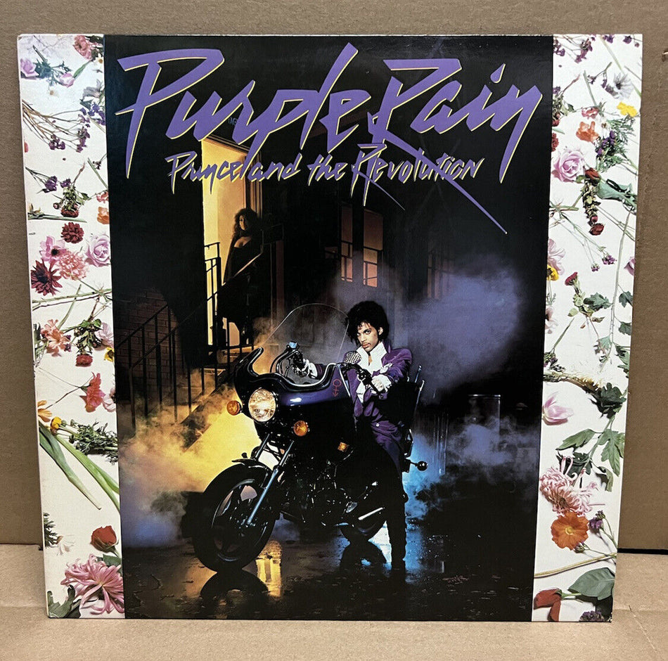 NM Prince 1984 LP Purple Rain with Poster 25110-1