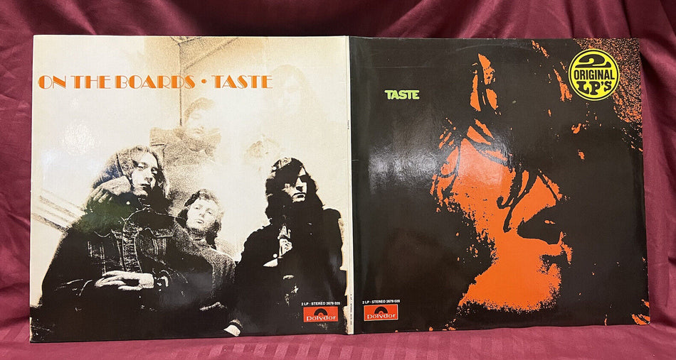 NM Vinyl Records 2 LP Taste On the Boards / The Taste Made in Germany 2679 020