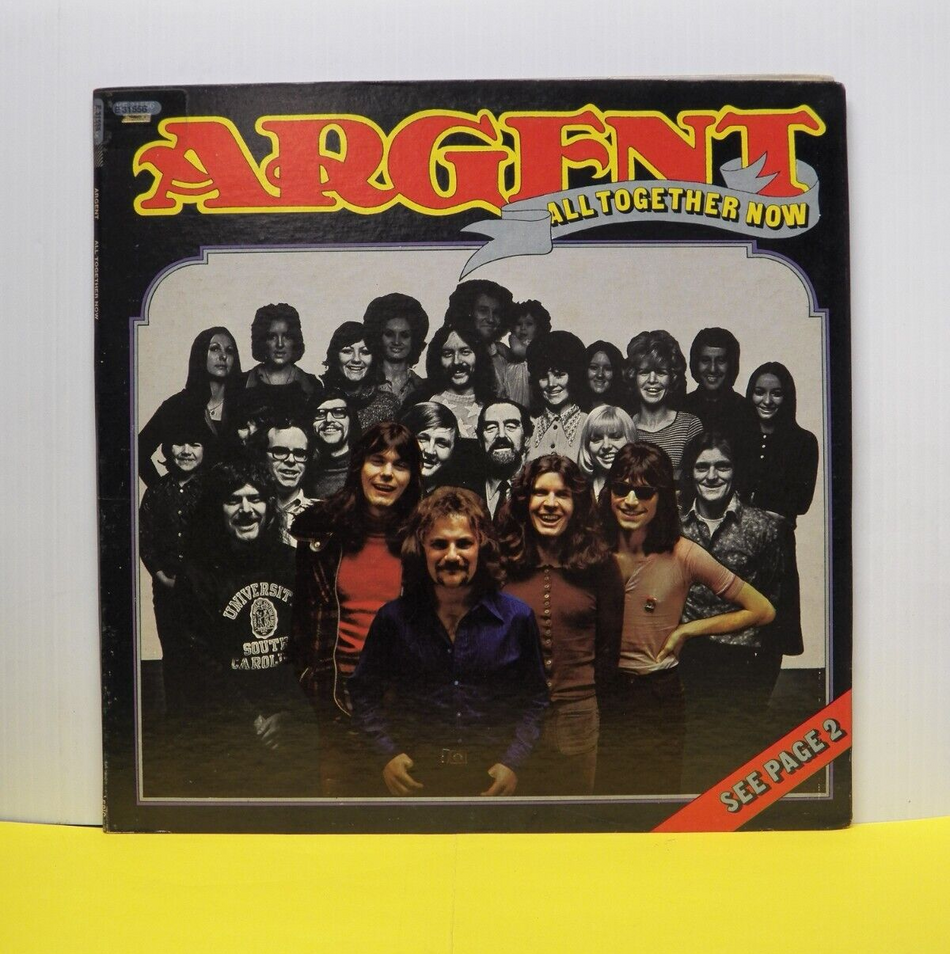 12" LP VG++ Argent All Together Now 1973 Epic Reissue E 31556