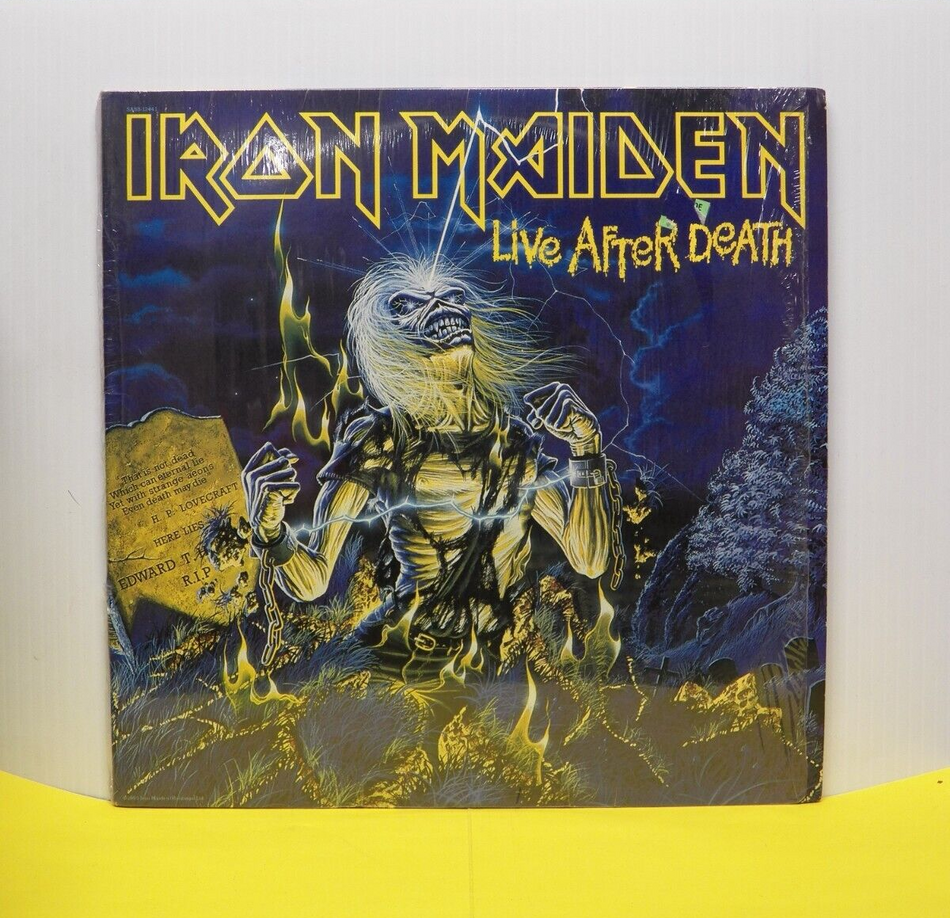 12" 2xLP EX Iron Maiden Live After Death 1985 Capitol Records SABB-12441