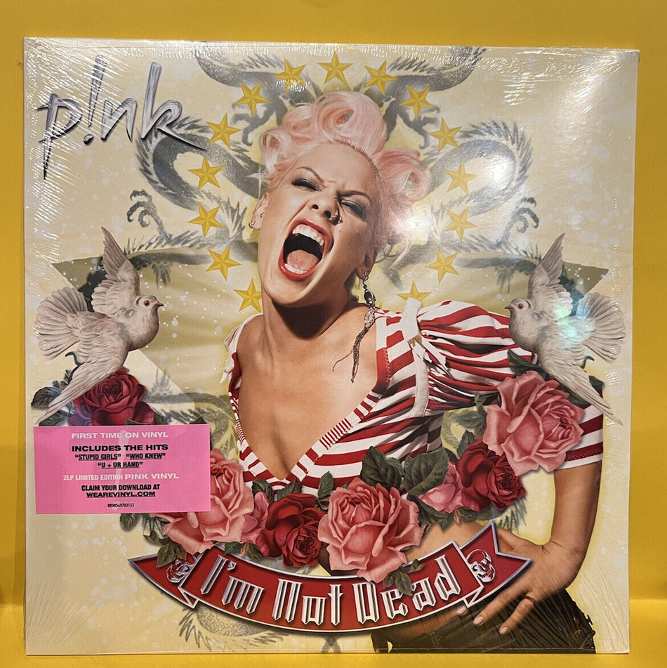 Rare Sealed Vinyl Record  Pink I’m not Dead 2LP Pink Vinyl 2018