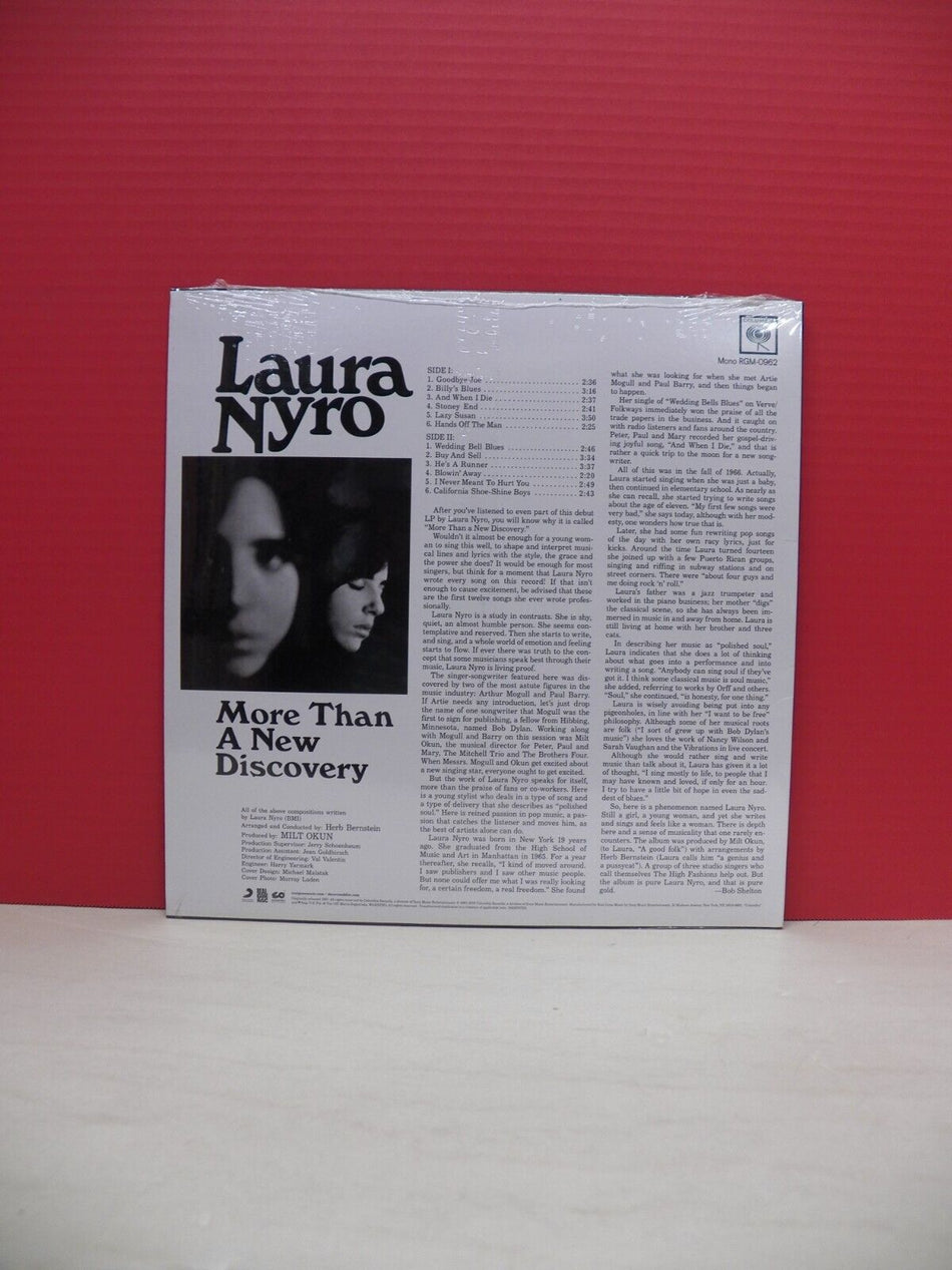 12" LP Laura Nyro More Than A New Discovery 2020 Reissue Ltd Ed Violet Mono