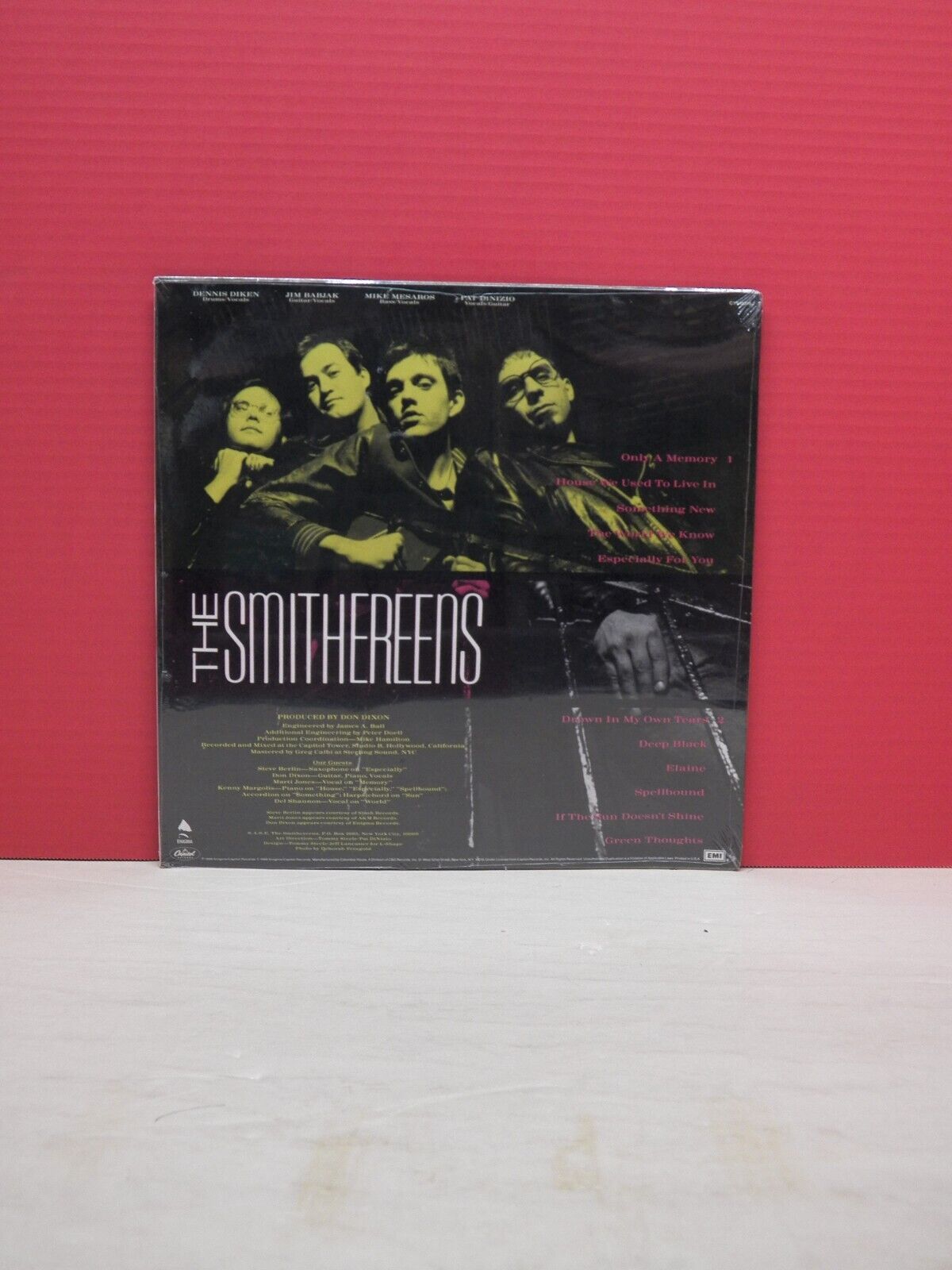 Sealed 12" LP The Smithereens Green Thoughts 1988 Enigma Club Edition C1-548375