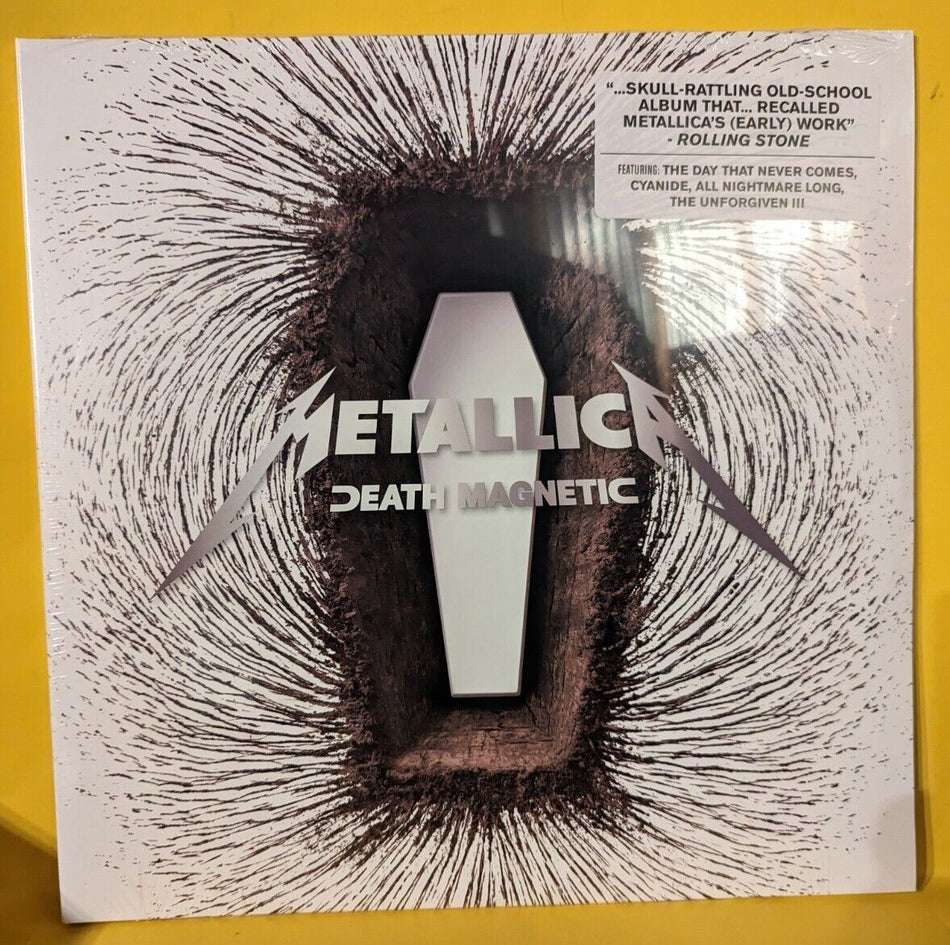 Sealed Vinyl Record 2LP Metallica Death Magnetic 2014